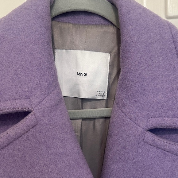 MANGO Wool Coat Size Small - Picture 3 of 8